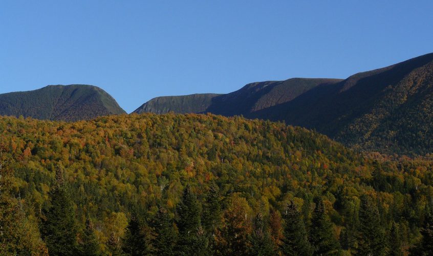 Vue sur les Monts Chic-Chocs par Daniel Bélanger