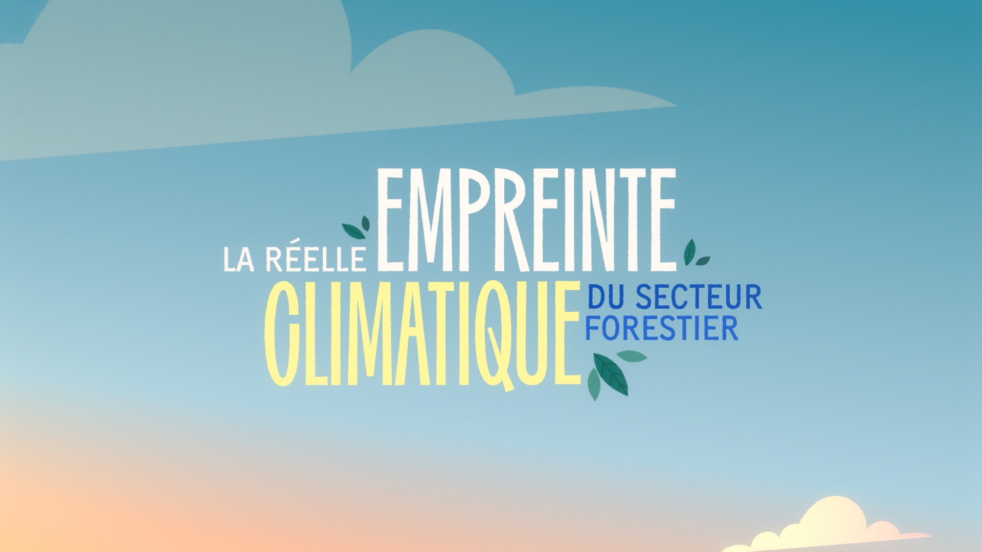 Vignette capsule animée secteur forestier