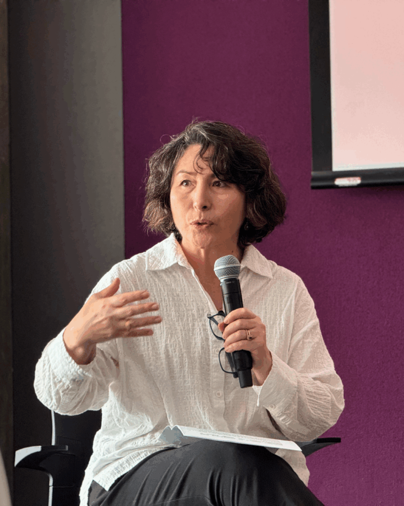 Ana María Hernández Salgar lors de son panel