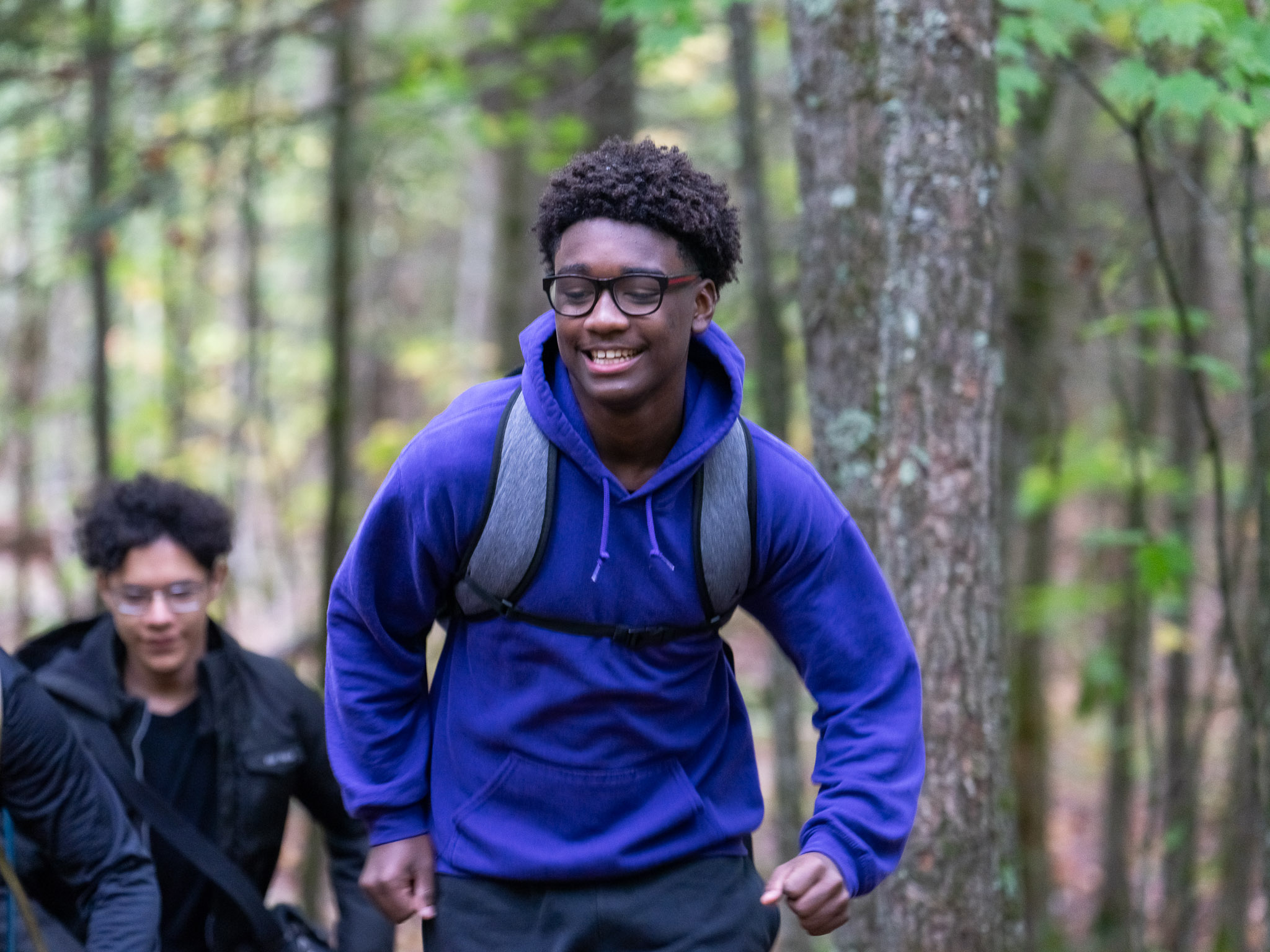 Jeunes de Connexion N en randonnée au Parc national du Mont-Tremblant