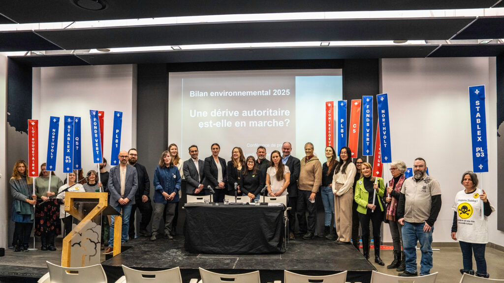 Conférence de presse 8 décembre 2025 sur le Bilan environnemental 2025