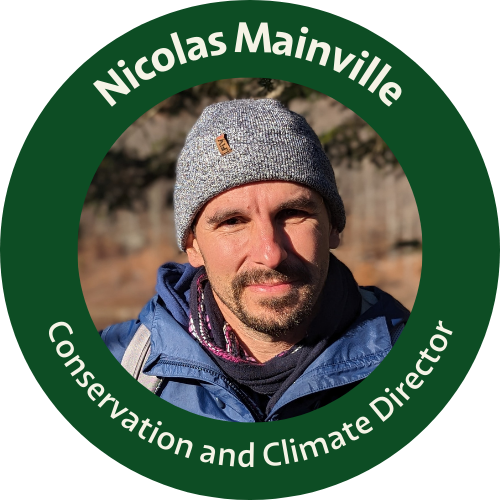 Nicolas Mainville conservation and climate director