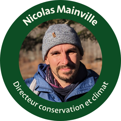 Nicolas Mainville directeur conservation et climat