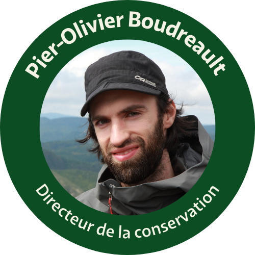 Pier-Olivier Boudreault directeur de la conservation