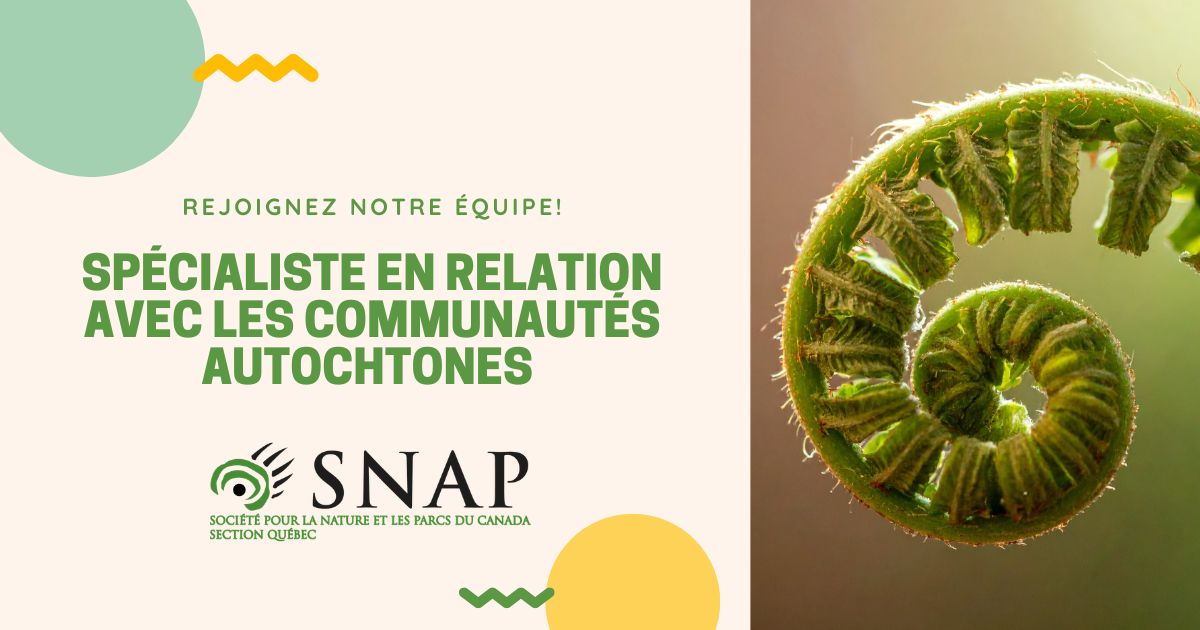 Featured image for “Offre d’emploi: Spécialiste en relation avec les communautés autochtones”