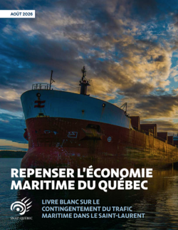 Livre blanc sur le contingentement du trafic maritime dans le Saint-Laurent